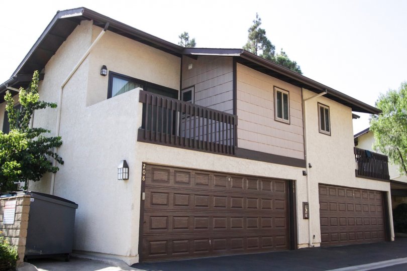 The balcony at Pepperwood Village in North Hollywood