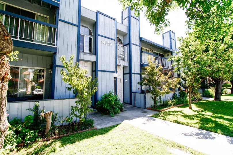 The Plummer Terrace building in Panorama City California