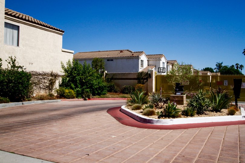 The drive through Terra Bella Patio Homes in Panorama City California