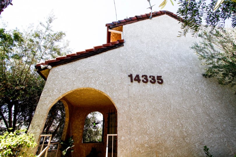 The address seen on the Terra Villa building