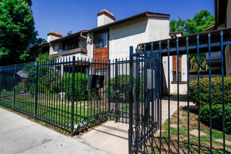 The fence around Woodman VIII in Panorama City California