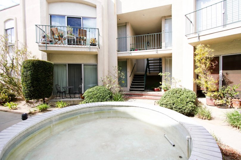 The common area in Magnolia Court