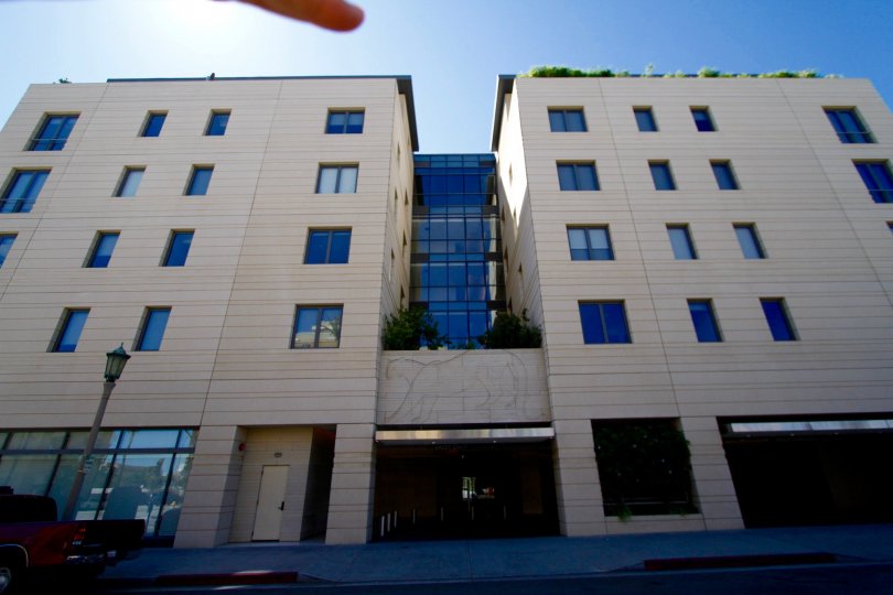 The entrance into The Montana building