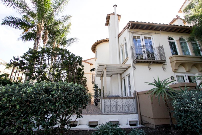 The balcony seen at Villa d Este Playa Vista