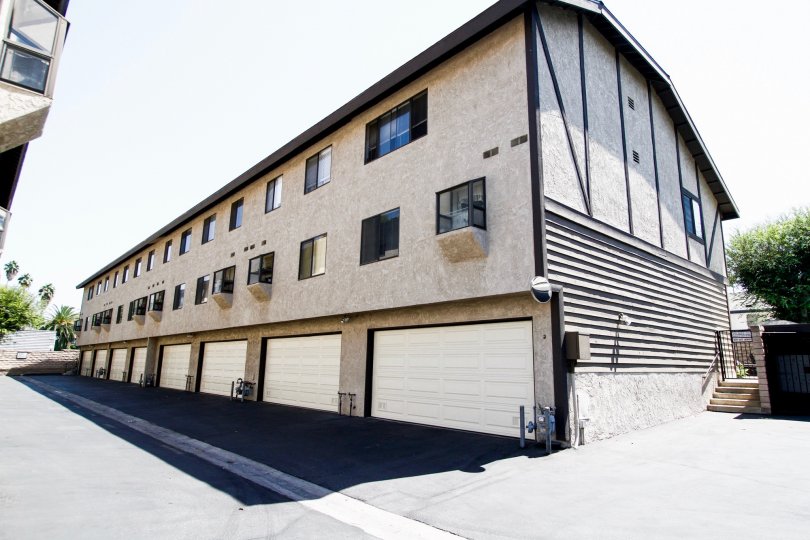 The parking for Kingston Townhomes East