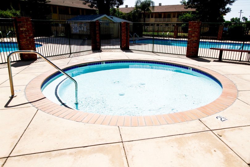 The small pool at Northridge Village
