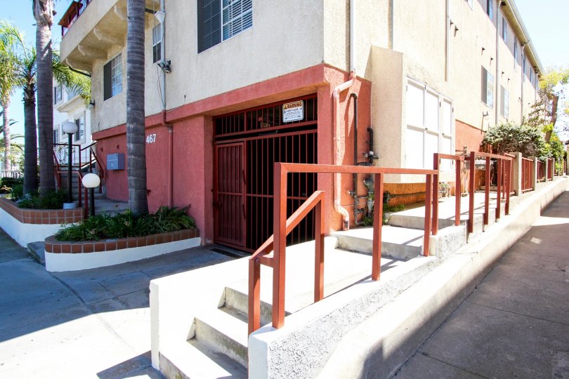 The parking for 467 W 38th St
