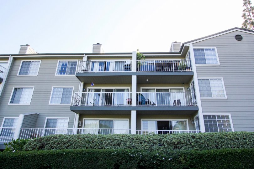 The balconies seen at Harbor Gate