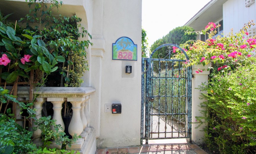 awesome and colorful view of 828 5th st, Santa Monica, california