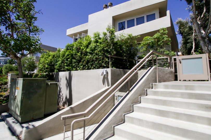 The landscaping at Casa Pacifica in Santa Monica