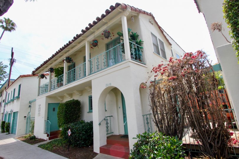 Beautiful and colorful homes of Hopi Community, Santa Monica