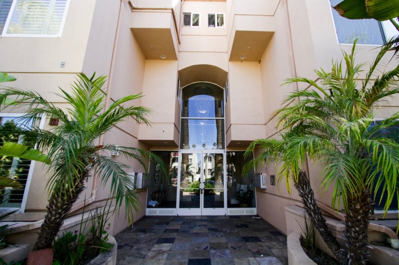 The entrance into Ocean Regency