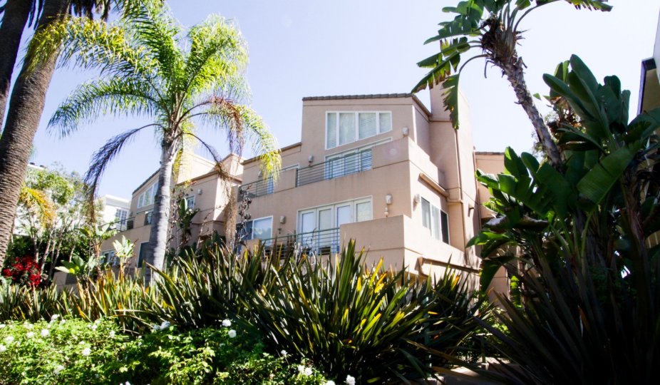 The view of the Ocean Regency in Santa Monica