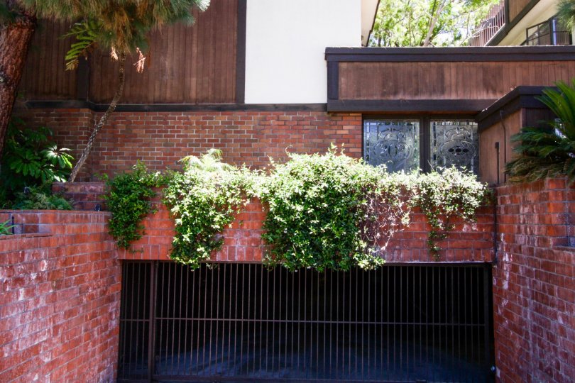 The parking at San Vicente Ocean Townhomes in Santa Monica