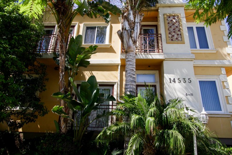 The balcony seen at 14535 Margate St