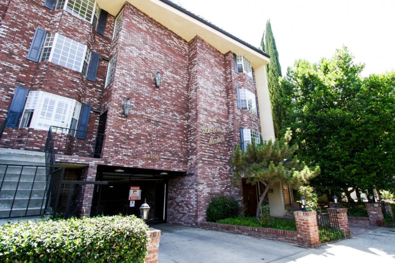 The parking option for Baron Manor