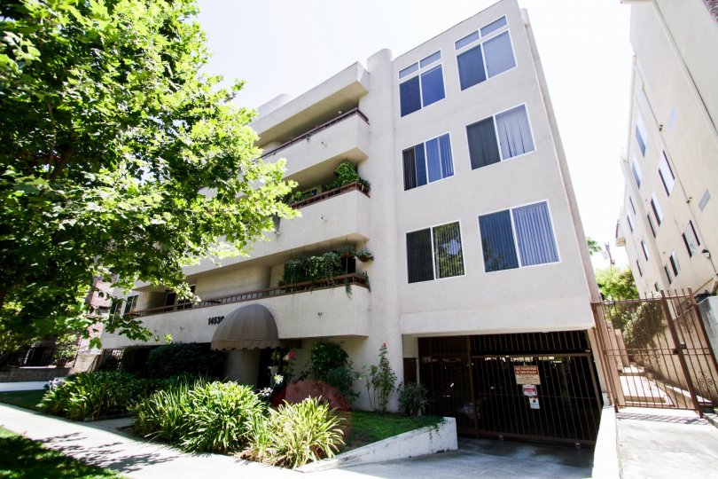 The parking for Benefit Terrace