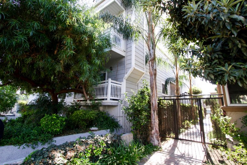 The sidewalk to the side of Canyon Sherman Oaks