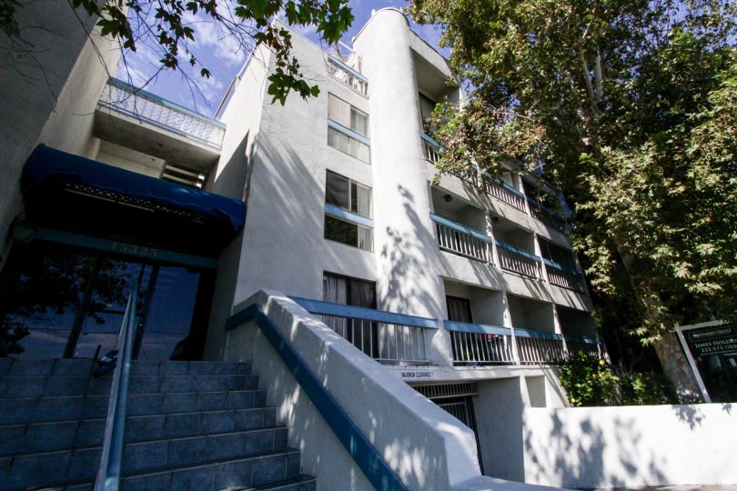 The balconies at Sherman Oaks Villas