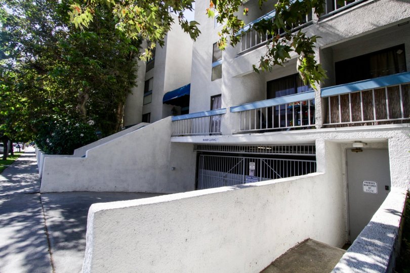 The parking for Sherman Oaks Villas