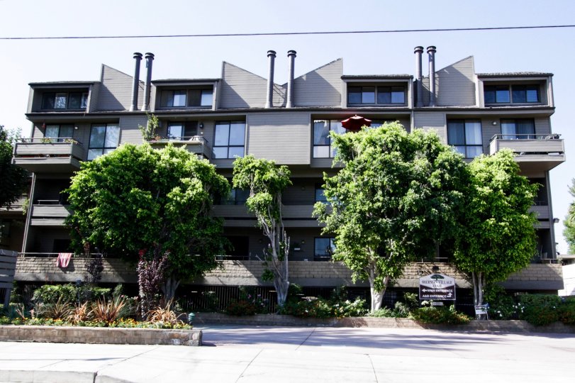 The Sherman Village building in Sherman Oaks