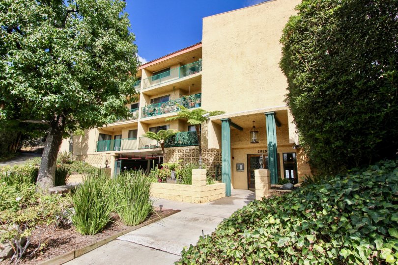 The sidewalk up to Waverly Terrace in Silver Lake, California