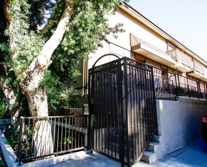 The entrance into 13012 Valleyheart Dr