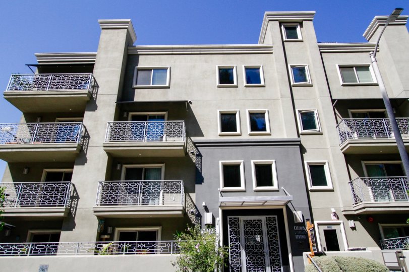The Citron Modern Living building in Studio City