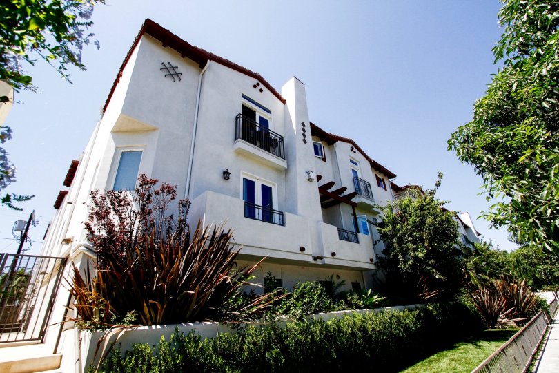 The Colfax Villas building in Studio City