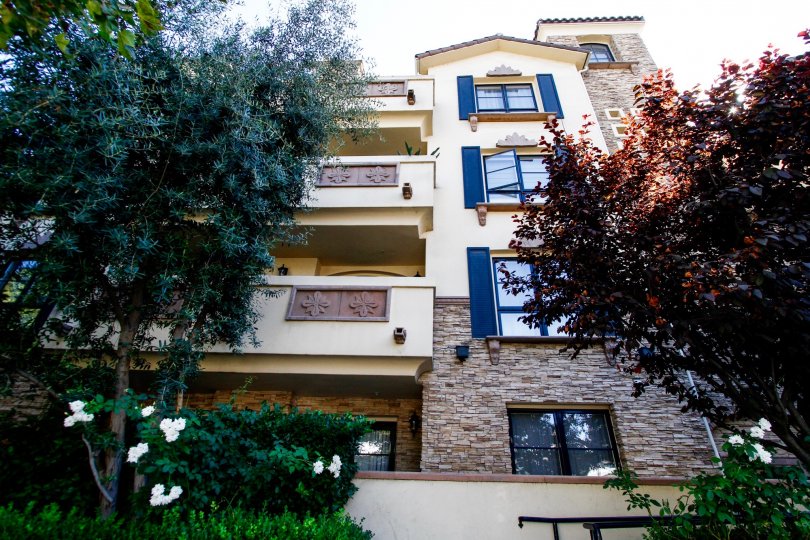 The balconies at the Hoffman Grove