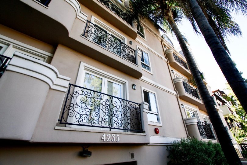 The double balcony doors on the Regent Mary Ellen