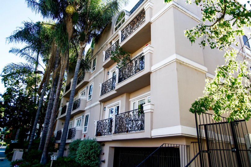The view of the Regent Mary Ellen building from the street