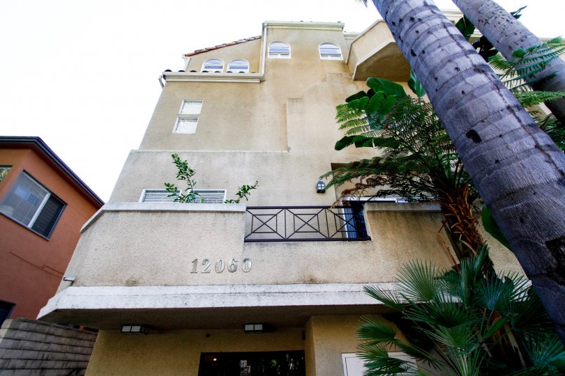 The Studio City Classic address written on the building above the entrance