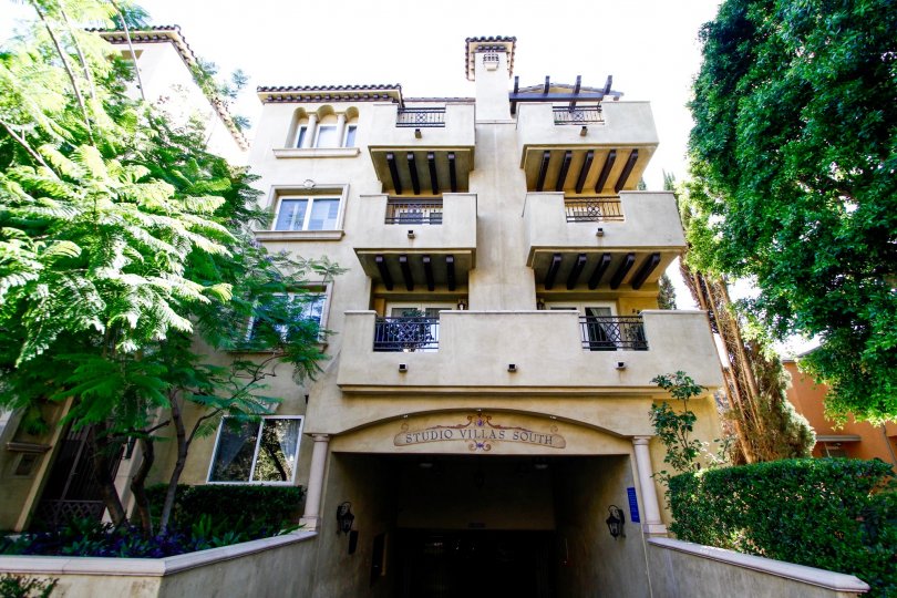 The parking for residents at Studio Villas South