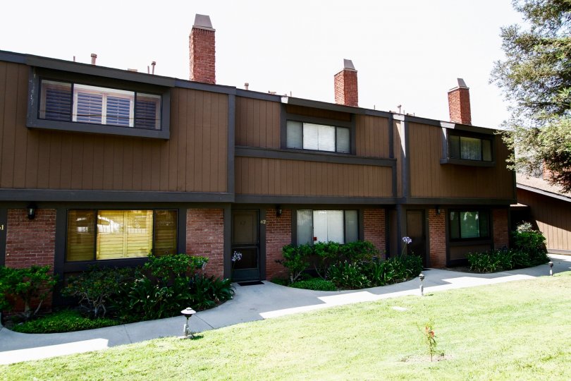 The windows at Stoneman Villas in Sylmar California