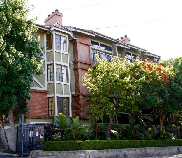 The stairs leading up to Regent Court