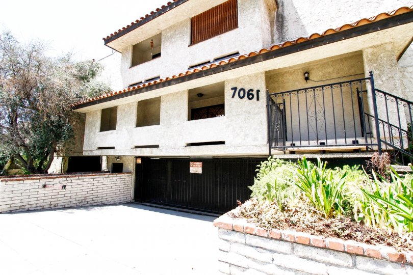 The numbered building for 7061 Kester Ave