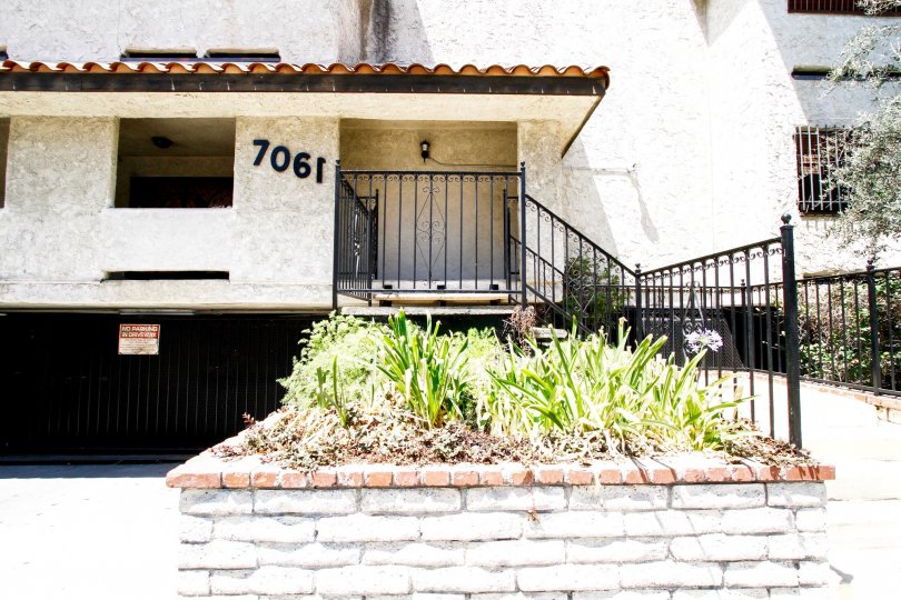 The entrance into 7061 Kester Ave in Van Nuys