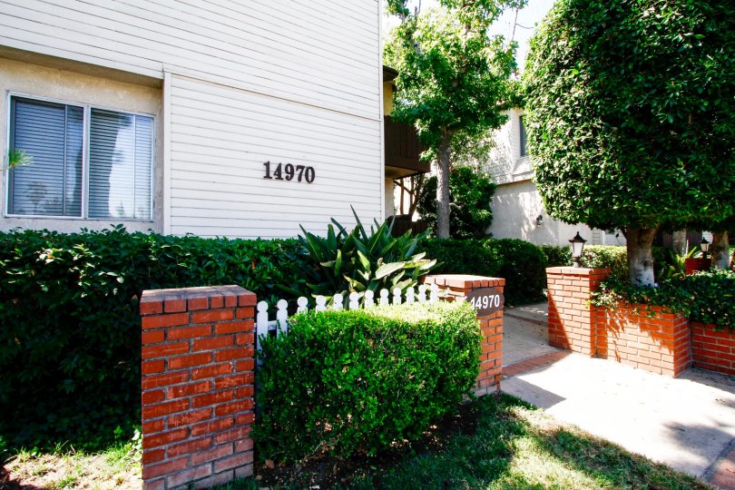 The numbered address on The Colonies building