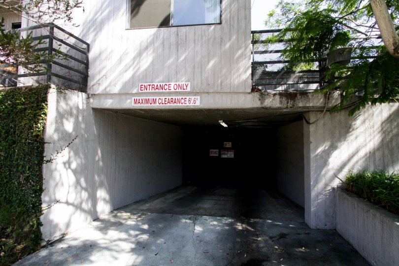The parking at 2500 Abbot Kinney in Venice