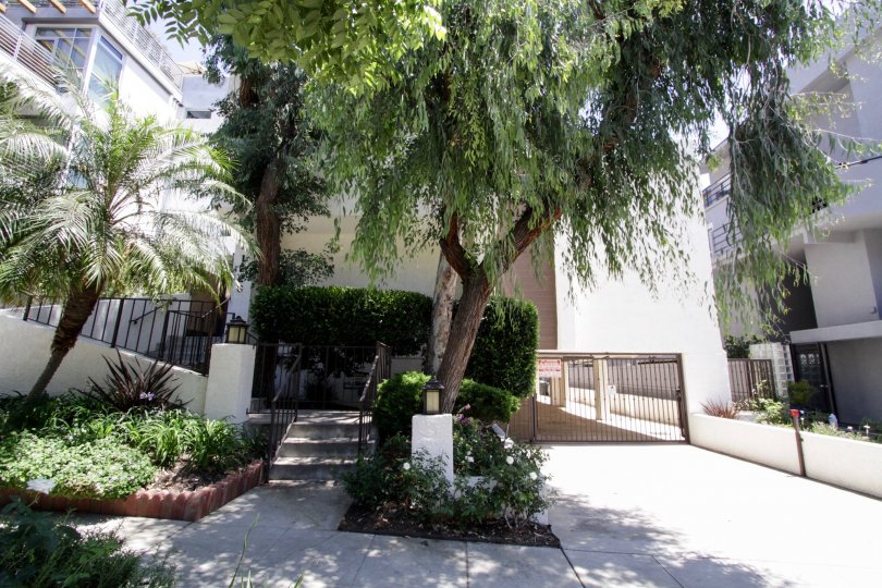 The entryway into 1226 N Kings