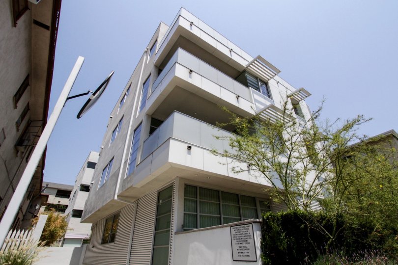 The balconies at 8265 Fountain West