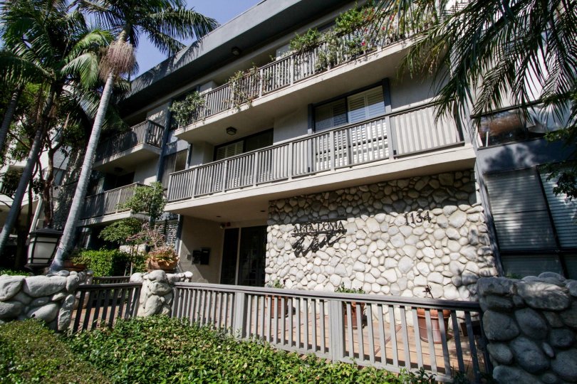 The balconies seen at Alta Loma West