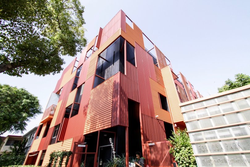 The unique design of Formosa 1140 in West Hollywood