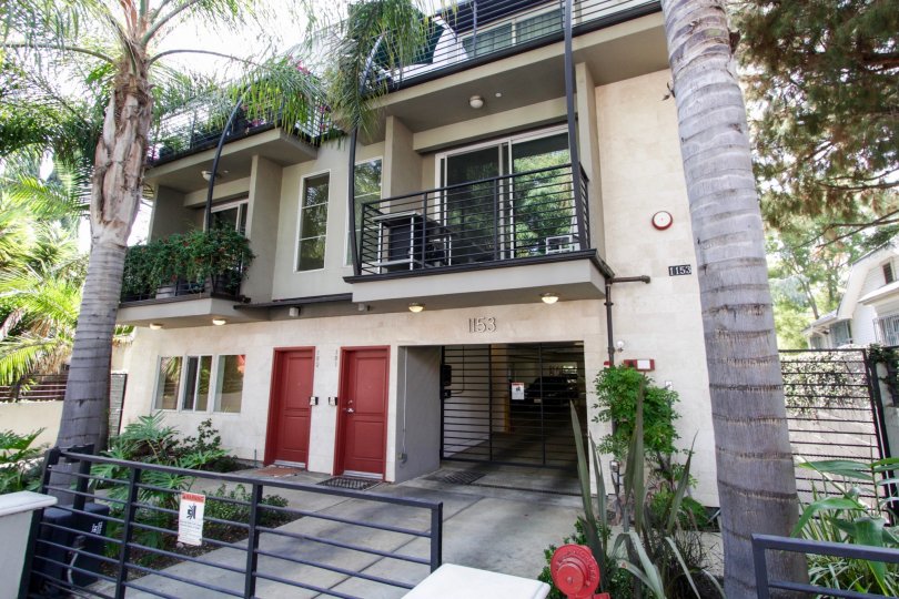 The entrance into Formosa Homes in West Hollywood