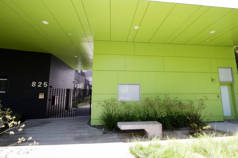 The entrance into Habitat 825