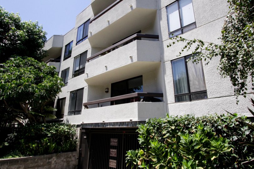 The balconies at Kings West