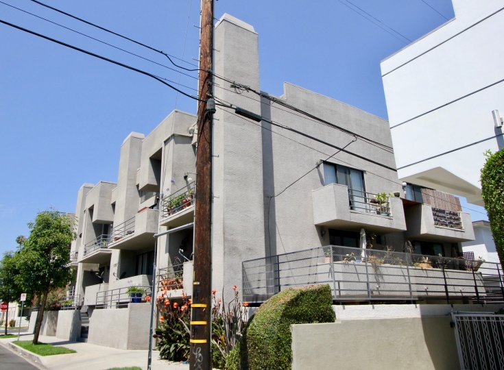 Street view of 11767 Iowa and her cool neighborhood, West la, California
