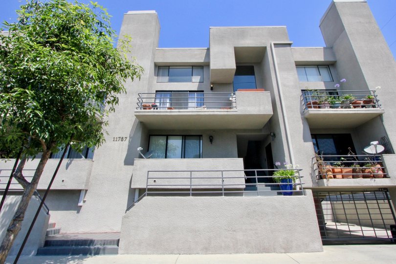 Apartment Entrance of 11767 Iowa in West Los Angeles, California