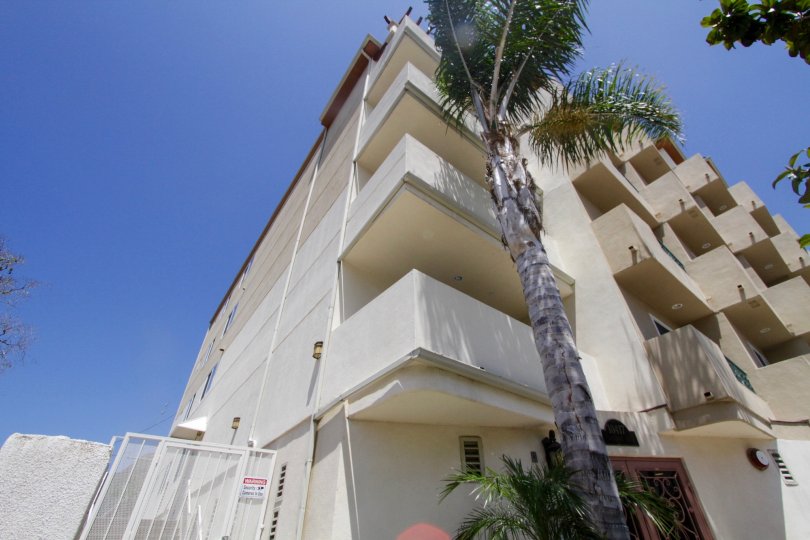 The balconies located at Louisiana Heights in West LA